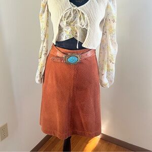 Talbots Corduroy Mini Skirt